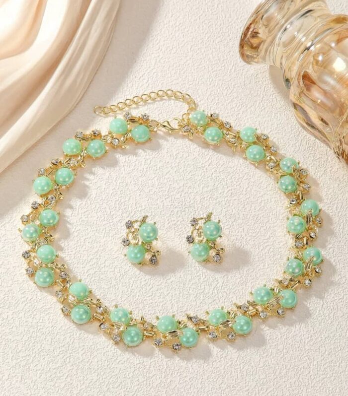 Empress Ireti Gold & Mint Elegance Set