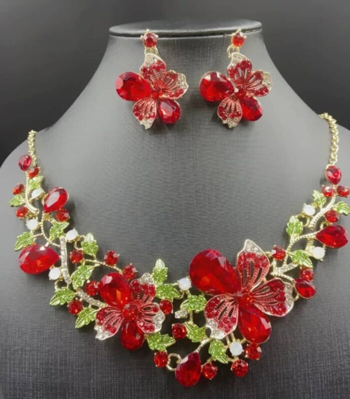 Ekwueme Red Butterfly Royal Set