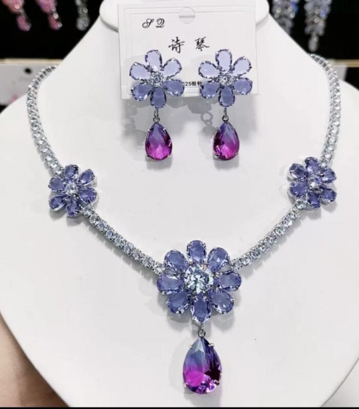 Violet Blossom Elegance