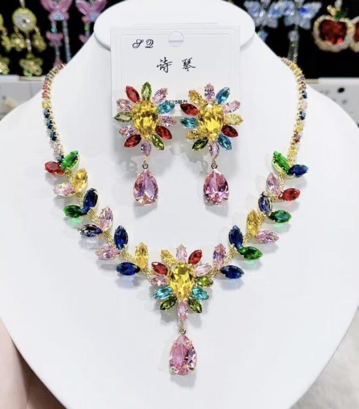 Radiant Rainbow Blossom Set