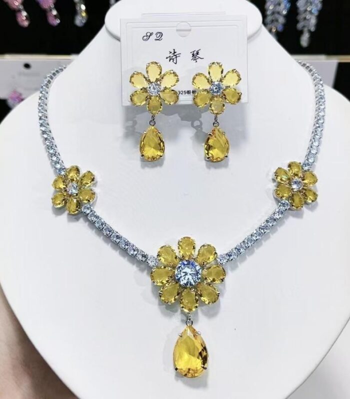 Golden Daisy Sparkle Set